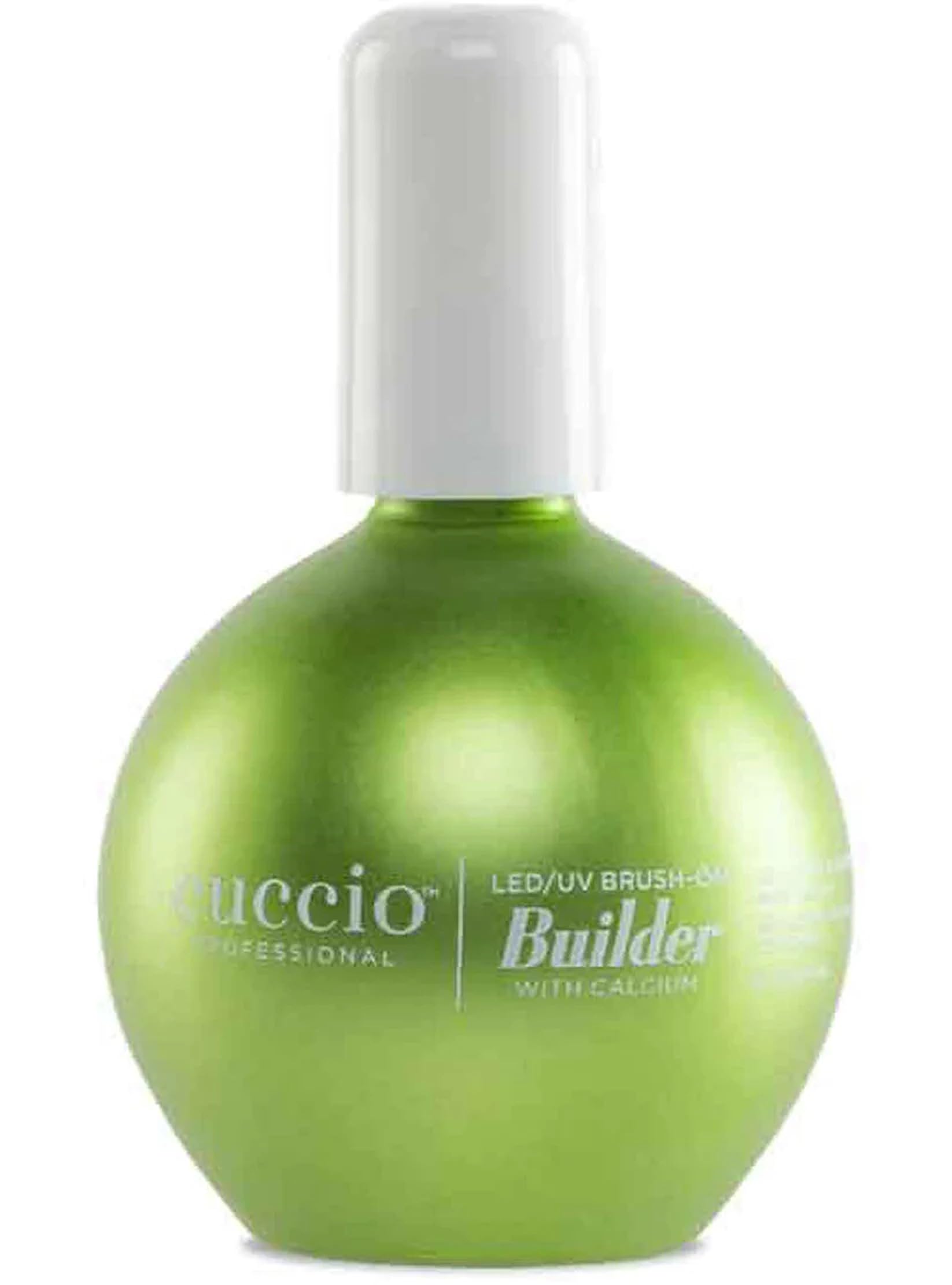 White Smoke LED-UV Brush-On Builder Gel with Calcium by Cuccio Pro for Women - 2.5 oz Nail Polish (Pack of 1)