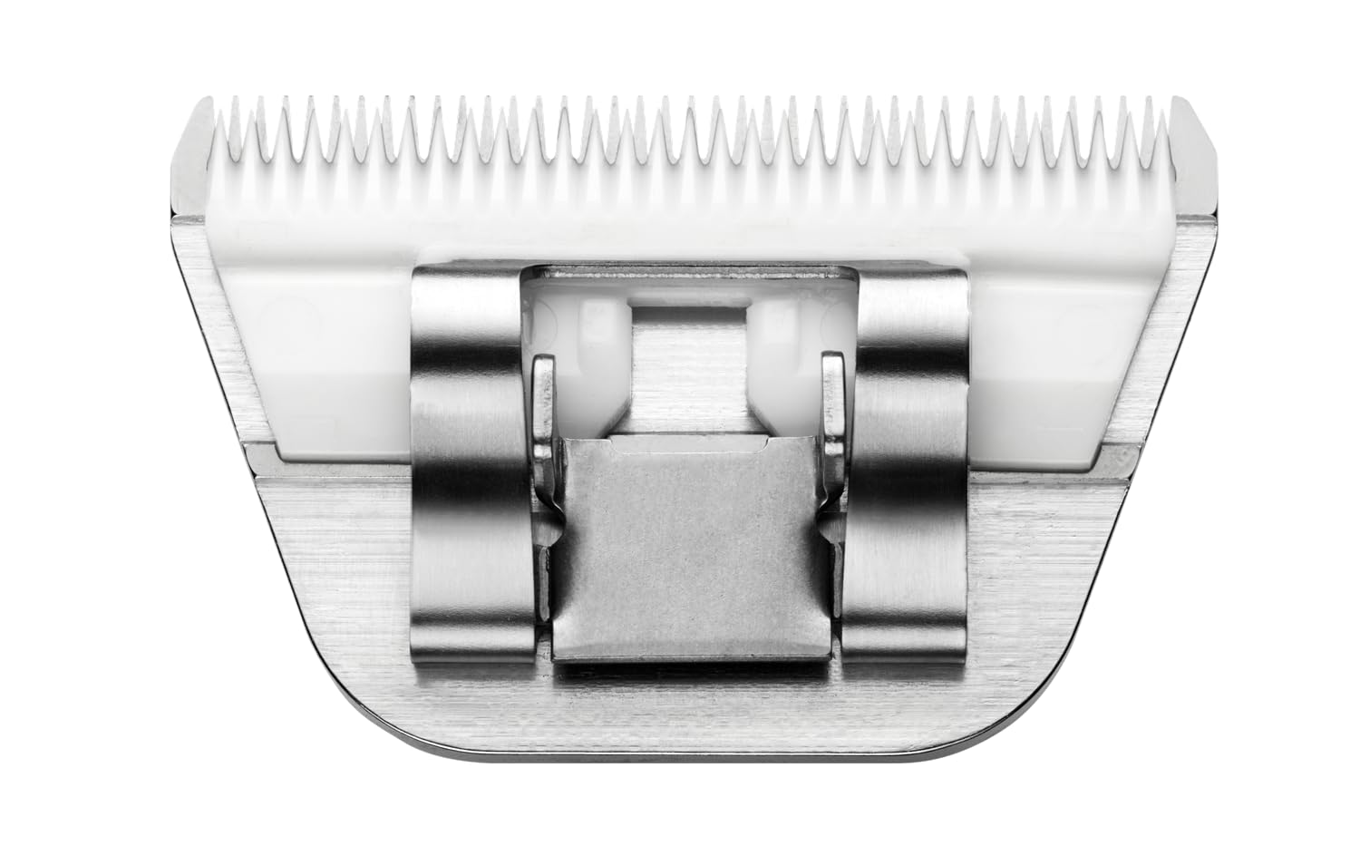 White Smoke Andis 561462 ceramicEDGE Detachable Wide Blade #30W – Stainless Steel Pet Clipper Blade, XFine Cut, Professional Grooming Performance