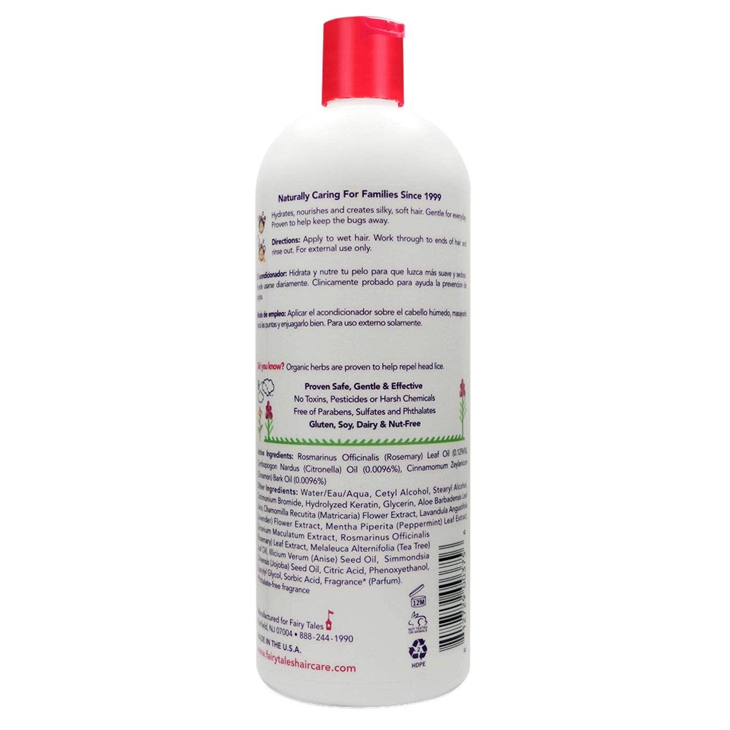 Dark Gray Fairy Tales Rosemary Repel Creme Conditioner (32 oz)