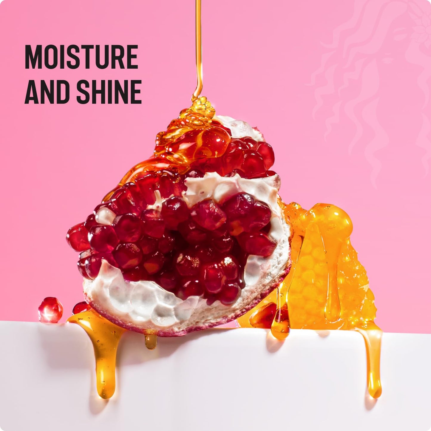 Light Pink Mielle Organics Pomegranate & Honey Twin Pack (Shampoo & Conditioner)