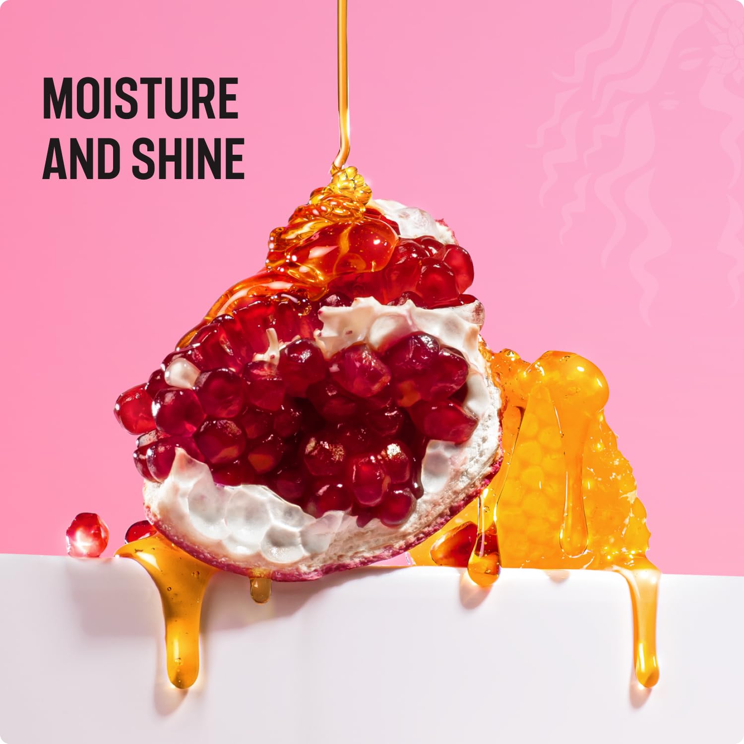 Light Pink Mielle Organics Pomegranate & Honey Twin Pack (Shampoo & Conditioner)