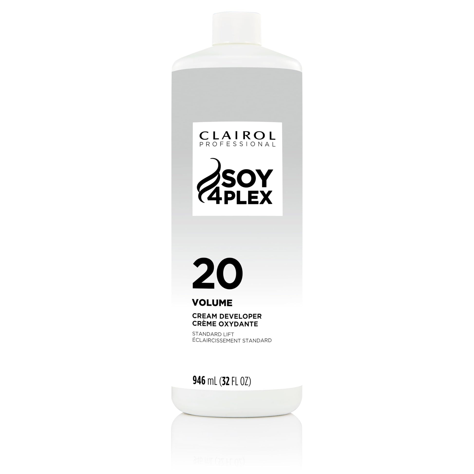 White Smoke Clairol Professional Crème Permanente 20 volume Hair Developer, 32 oz. - Packaging May Vary