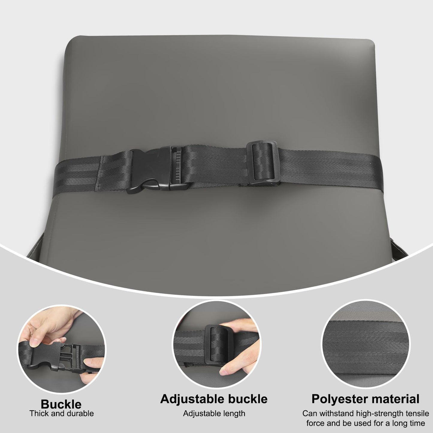 Dim Gray Hair Washing Station for Kids, Sink Shampoo Foam Pad, Anti-Tip Ergonomic Shampoo Neck Support for Kids, Provides Comfortable Support for Sink-Mounted Shampoo Pad (Dark Gray)