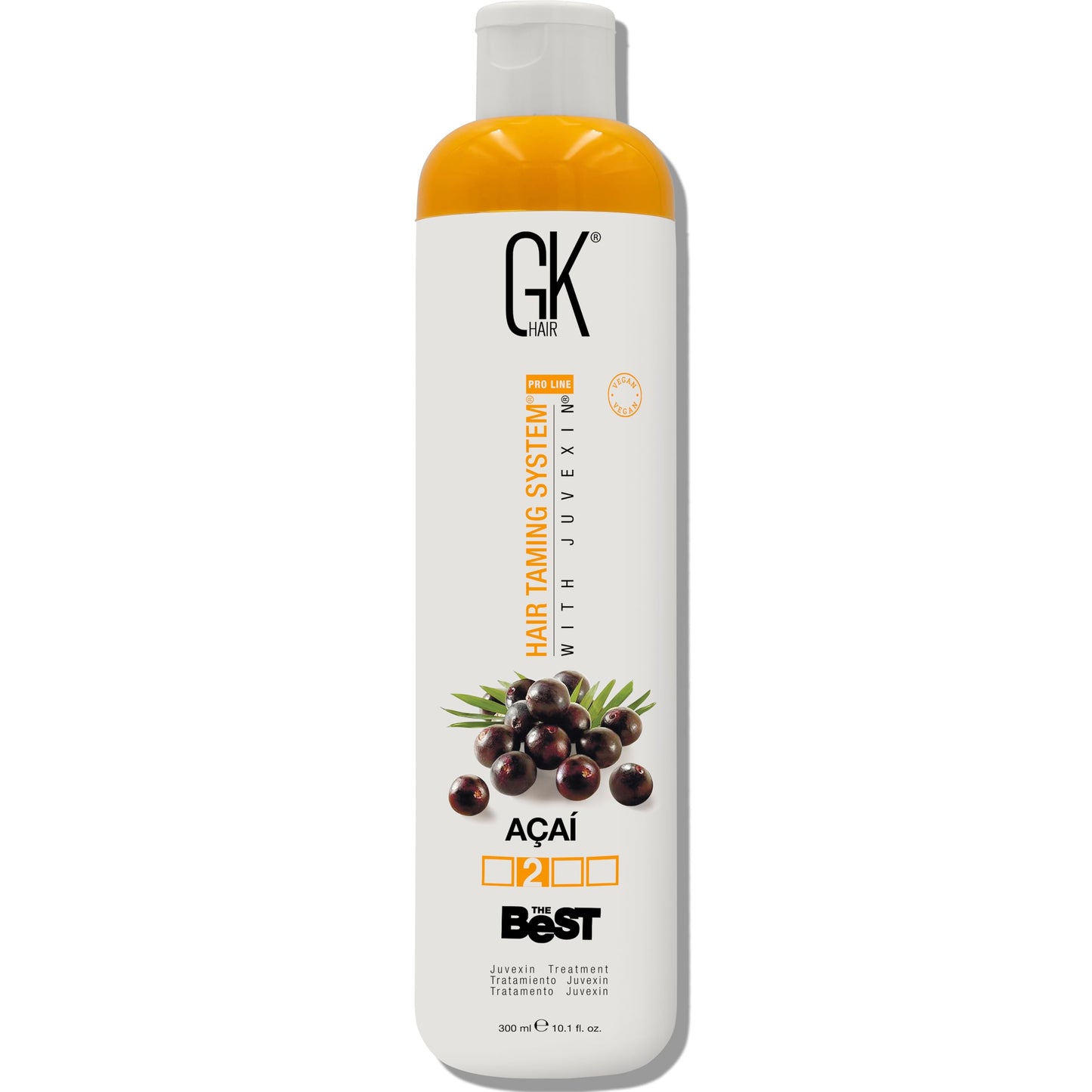 Antique White GK HAIR Global Keratin The Best Keratin Treatments 300ml (ACAI 300ml)