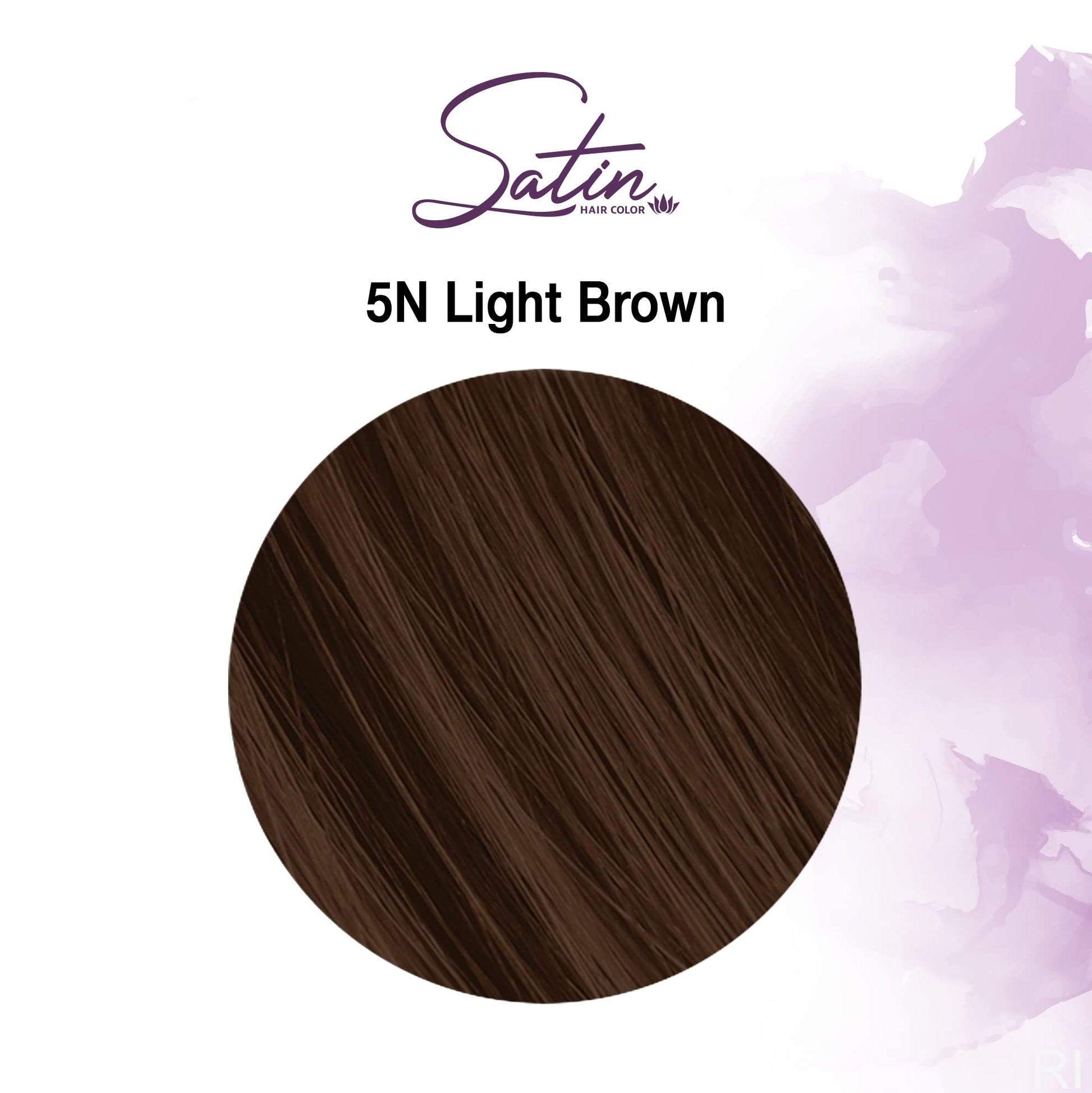 White Smoke Satin Hair Color - ultra vivid fashion colors - 5N