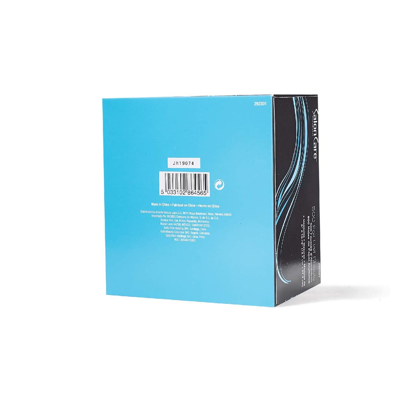 Sky Blue Salon Care Salon Care Foil Half Sheets 500 Count