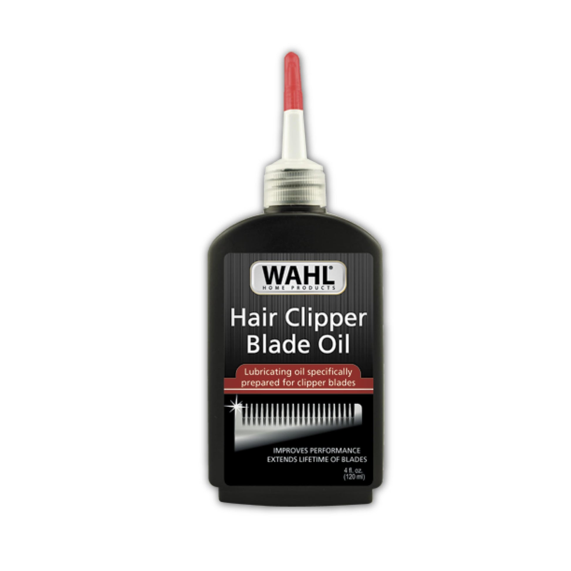 White Smoke Wahl Premium Hair Clipper Blade Lubricating Oil for Clippers, Trimmers, & Blade Corrosion for Rust Prevention – 4 Fluid Ounces – Model 3310-300A
