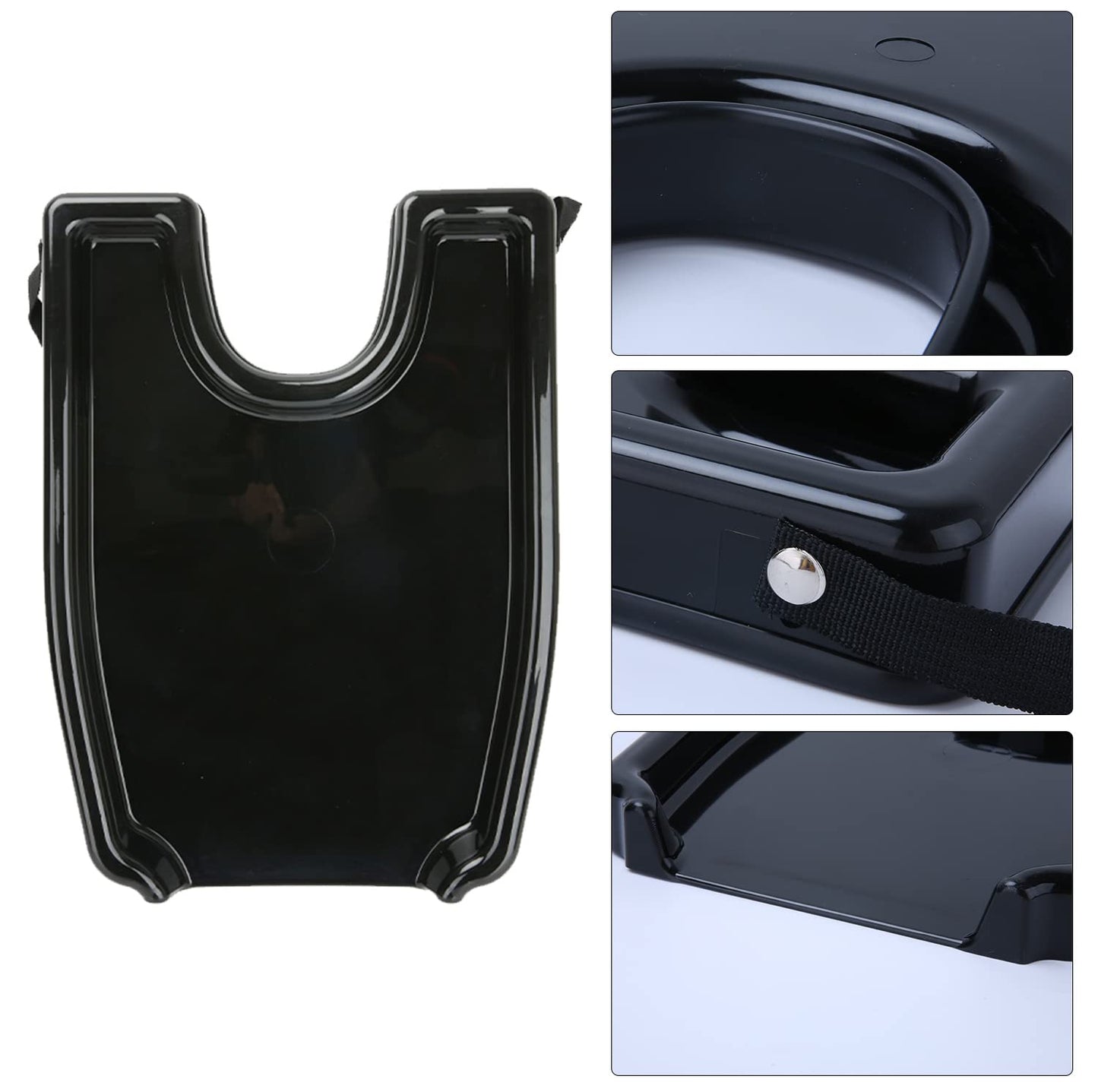 White Smoke STYLANCE Portable Hair Washing Tray, Shampoo Bowl for Sink for Home,for Washing Hair, Cutting Hair, Home, Bed (Black)
