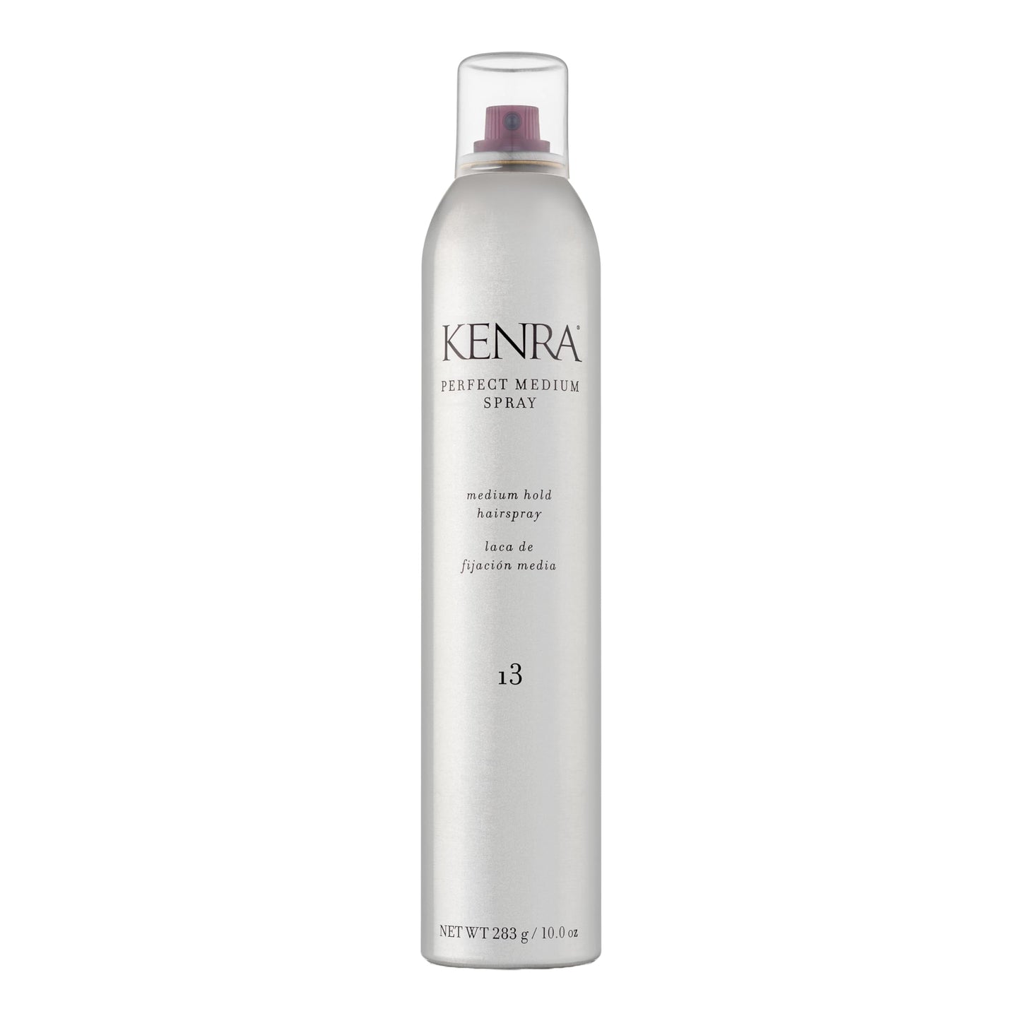 Gray Kenra Professional Perfect Medium Spray 13 50% | Provides Styling Control Without Stiffness | Medium Hold | Fast-Drying Formulation | High Shine Finish | All Hair Types | 10 oz