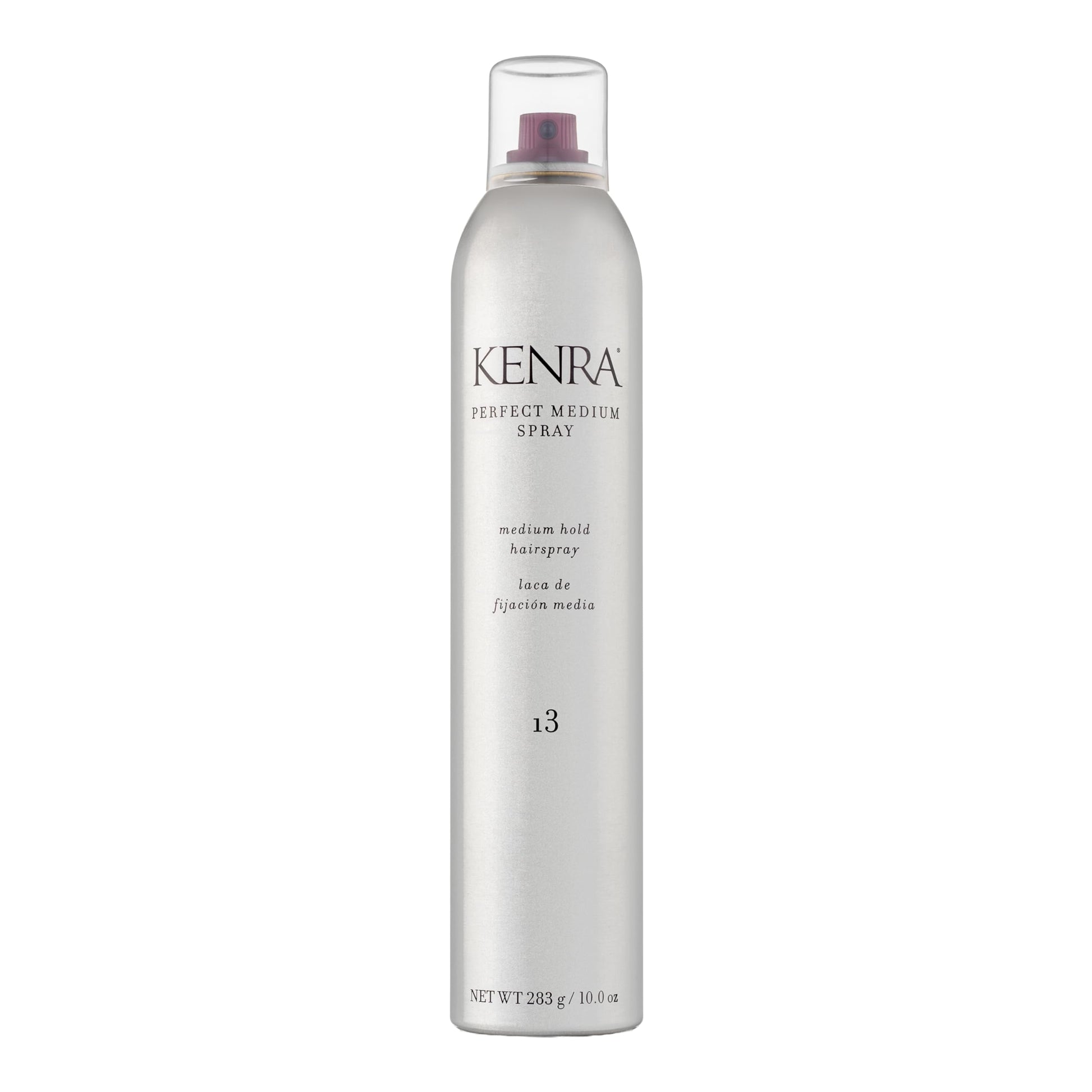 Gray Kenra Professional Perfect Medium Spray 13 50% | Provides Styling Control Without Stiffness | Medium Hold | Fast-Drying Formulation | High Shine Finish | All Hair Types | 10 oz