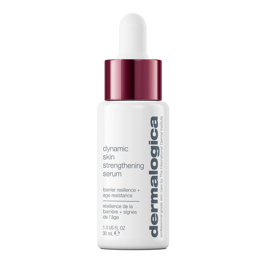 White Smoke Dermalogica Dynamic Skin Strengthening Serum, Anti Aging Face Serum - Strengthens and Hydrates Skin Barrier, 1 fl oz