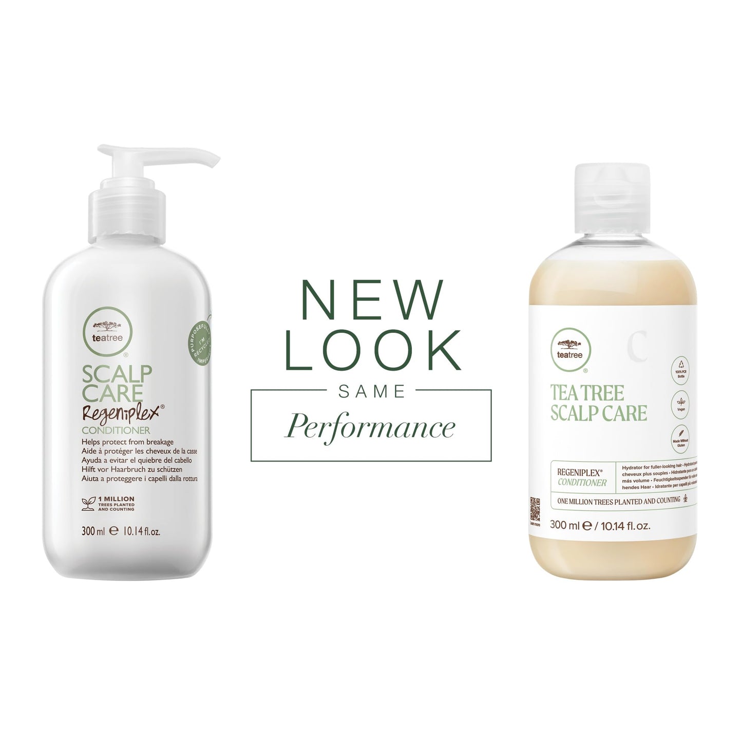 White Smoke Tea Tree Scalp Care Regeniplex Conditioner, Thickens + Strengthens, For Thinning Hair, 10.14 fl. oz.