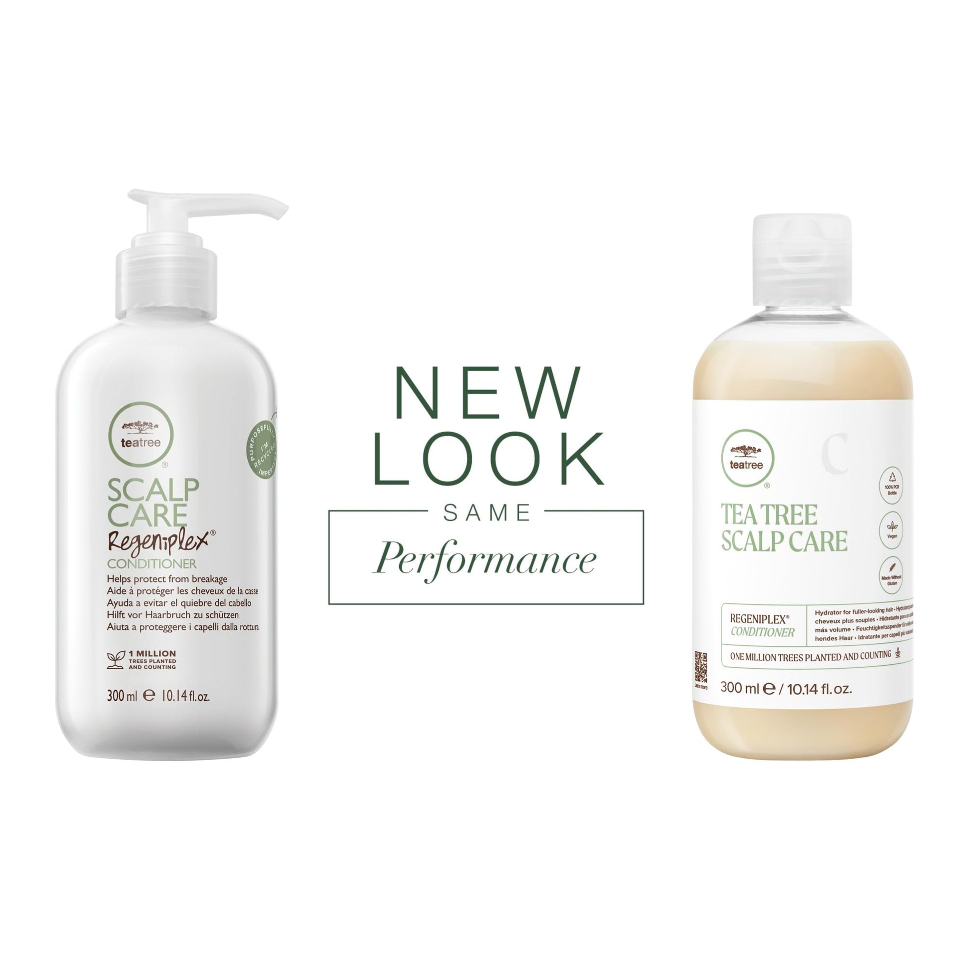 White Smoke Tea Tree Scalp Care Regeniplex Conditioner, Thickens + Strengthens, For Thinning Hair, 10.14 fl. oz.
