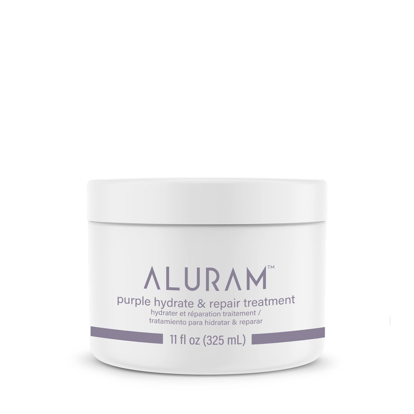 Lavender ALURAM Purple Hydrate & Repair Hair Treatment, Intense Moisture Infusion, Clean Hydration Boost for Silver & Color Treated Hair,11 Fl Oz