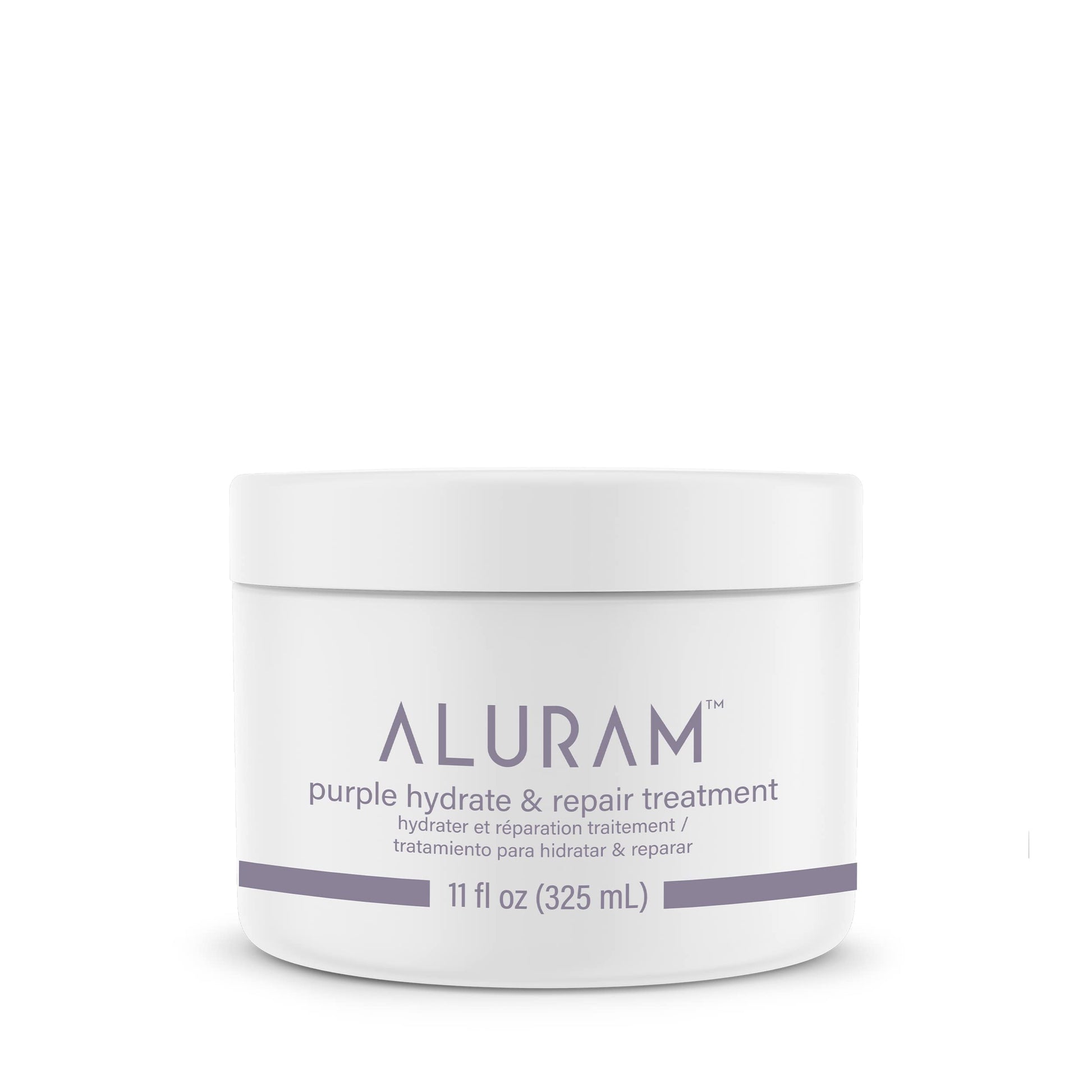 Lavender ALURAM Purple Hydrate & Repair Hair Treatment, Intense Moisture Infusion, Clean Hydration Boost for Silver & Color Treated Hair,11 Fl Oz
