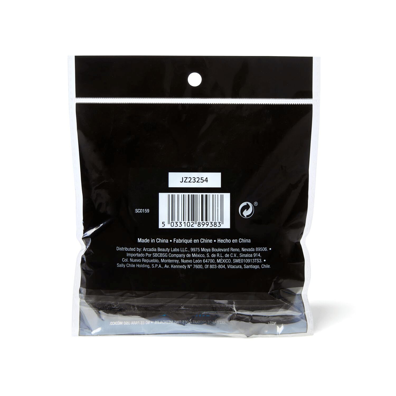 Black Salon Care 10ct Small Black Nitrile Gloves, Optimal Tactile Usage, Durable & Disposable