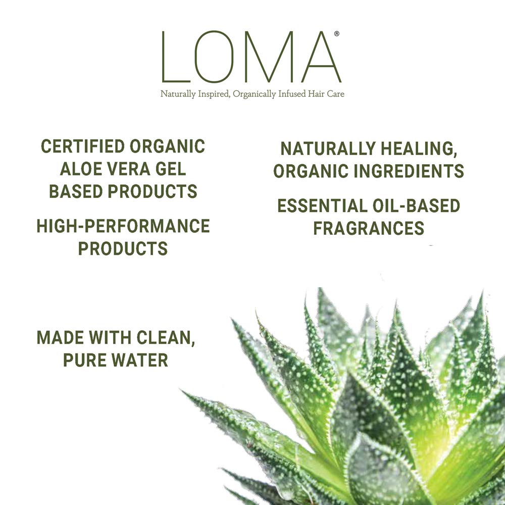 White Smoke LOMA Moisturizing Shampoo and Moisturizing Treatment (DUO PACK) 33 Ounce (Liter)