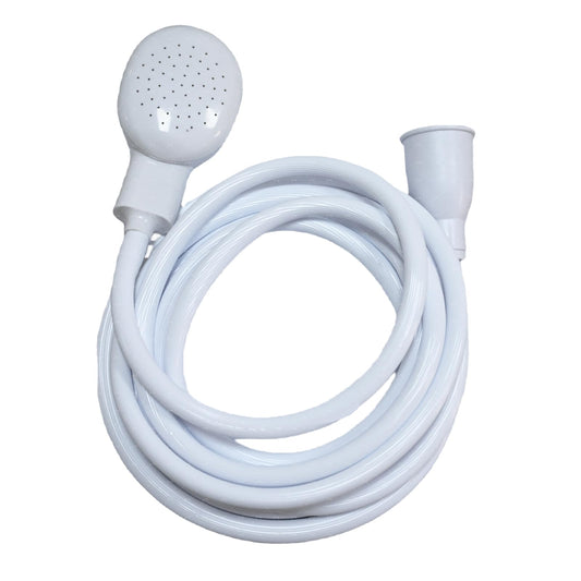 White Smoke 4m/13.12ft Sink Spray Hose Portable Faucet Sprayer Garden, Shampoo Sprayer Handheld Shower Head Spray Hose for Pets, Bathing Baby, Washing Hair, Rinsing Vegetables