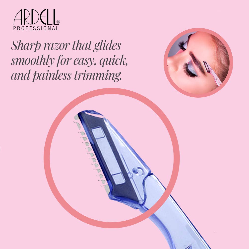 Misty Rose Ardell Brow Trim and Shape Grooming Tool, 3 Count