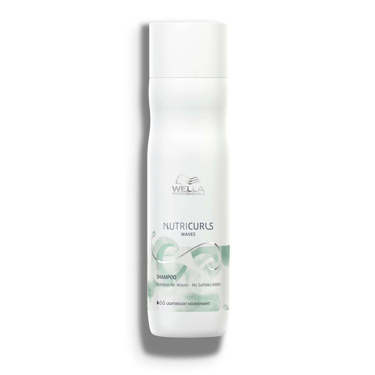 White Smoke Wella Professionals Nutricurls Shampoo for Waves | Nourish and Define Waves & Curls | Formulated Without Sulfates | 8.4 Fl Oz