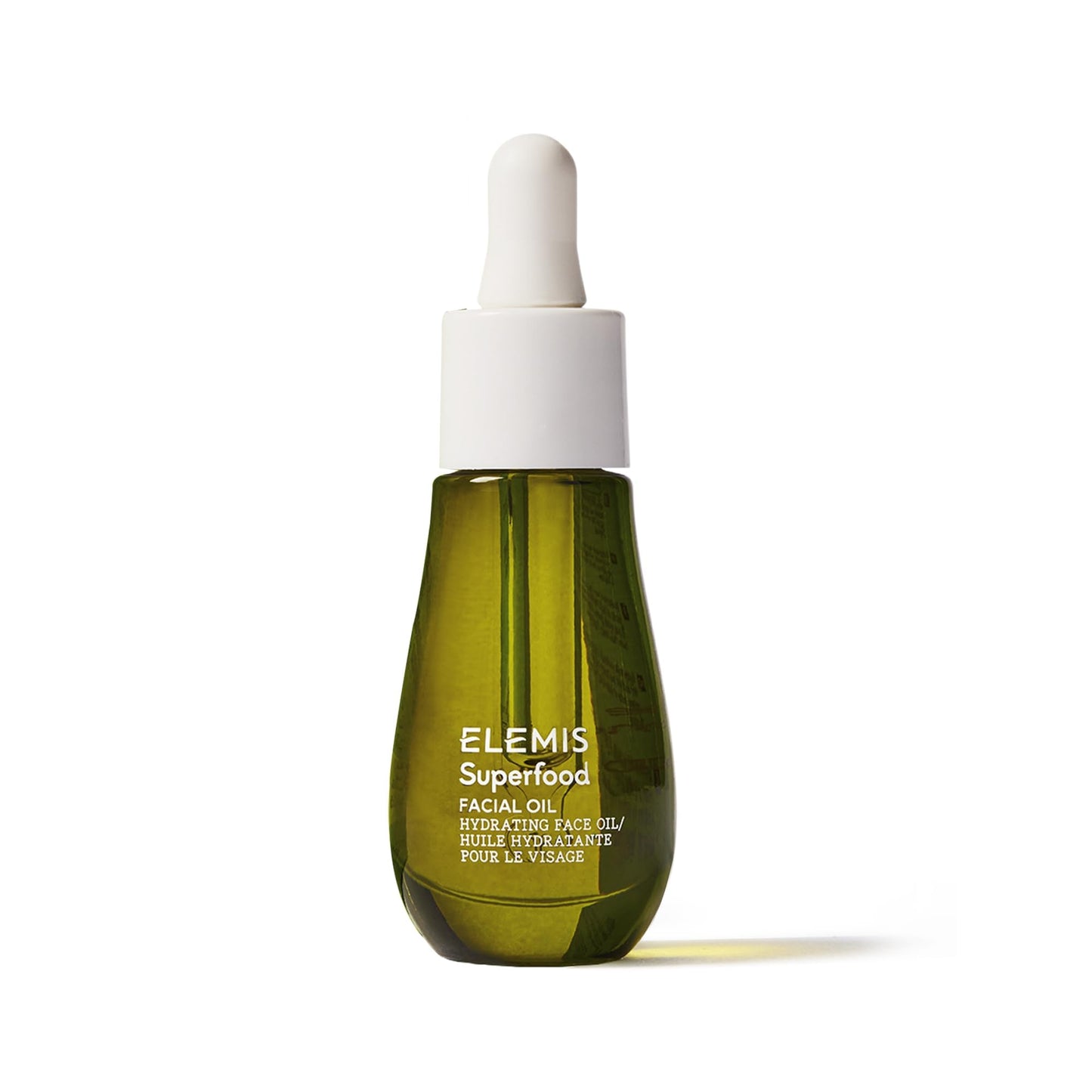White Smoke ELEMIS Superfood Facial Oil - Antioxidant-Rich Nourishing Serum, Radiance-Enhancing Lightweight Skin Elixir, Hydration Booster, Non-Greasy Botanical Blend - 15ml