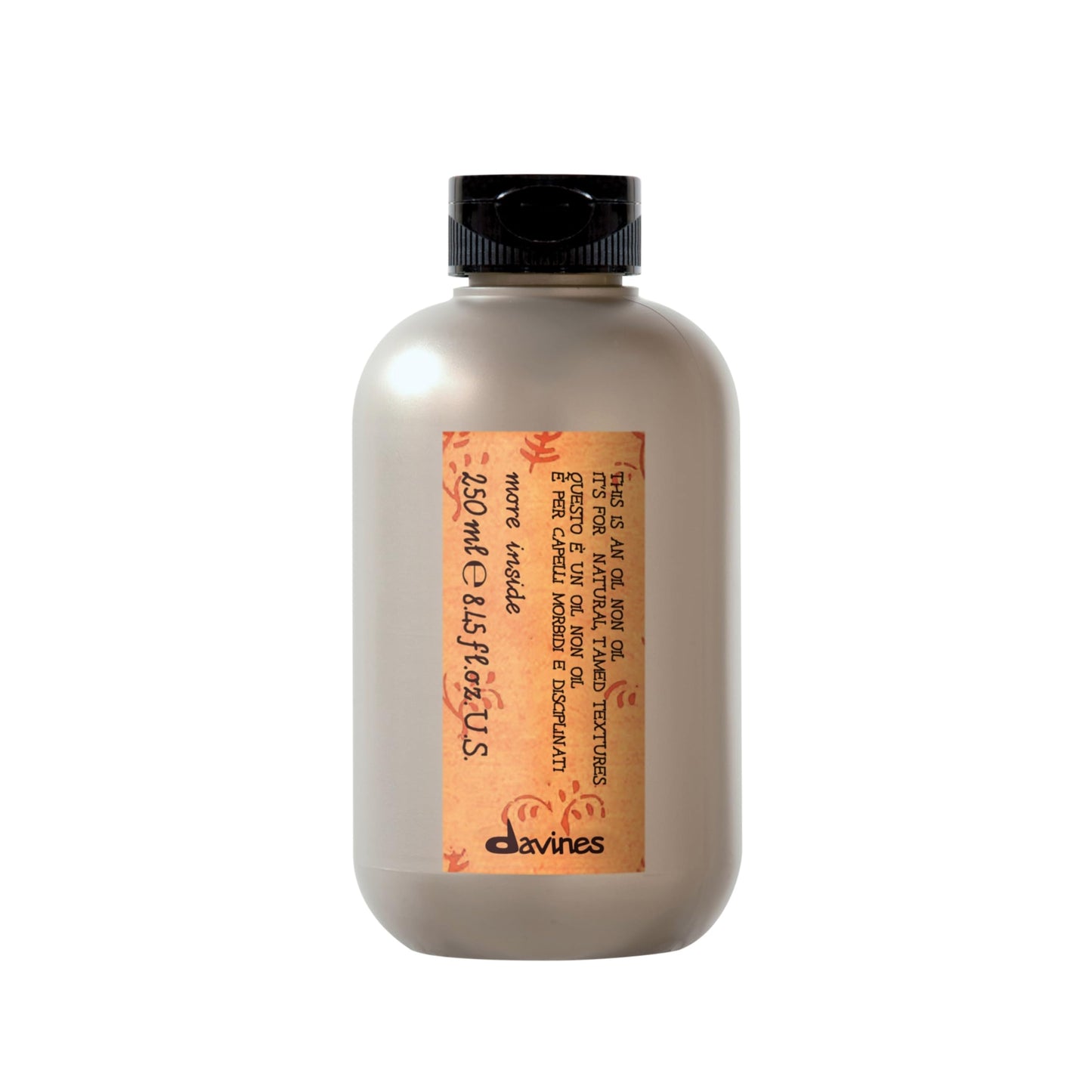White Smoke Davines This Is An Oil Non Oil, No Hold Natural Texture & Anti-Frizz - Adds Structure without Residue - Hydrating Fluid for Natural Looks, 8.45 Fl Oz