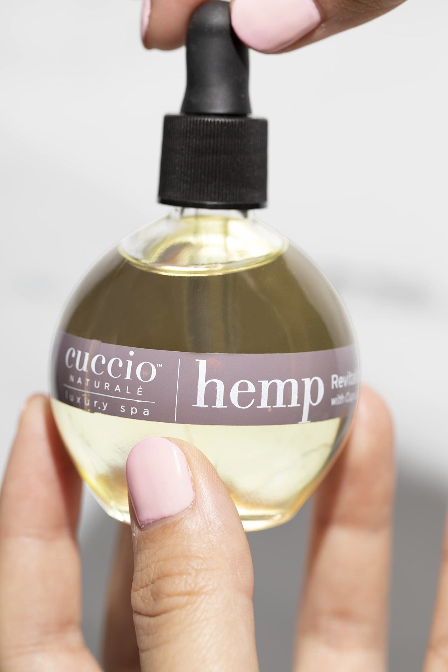 Lavender Cuccio Naturale Capuacu & Chia Revitalizing Cuticle Oil, Lightweight Fast-Absorbing Hydrating Nail & Cuticle Conditioner, Cold-Pressed Oils + Vitamin E, 2.30 Fl Oz