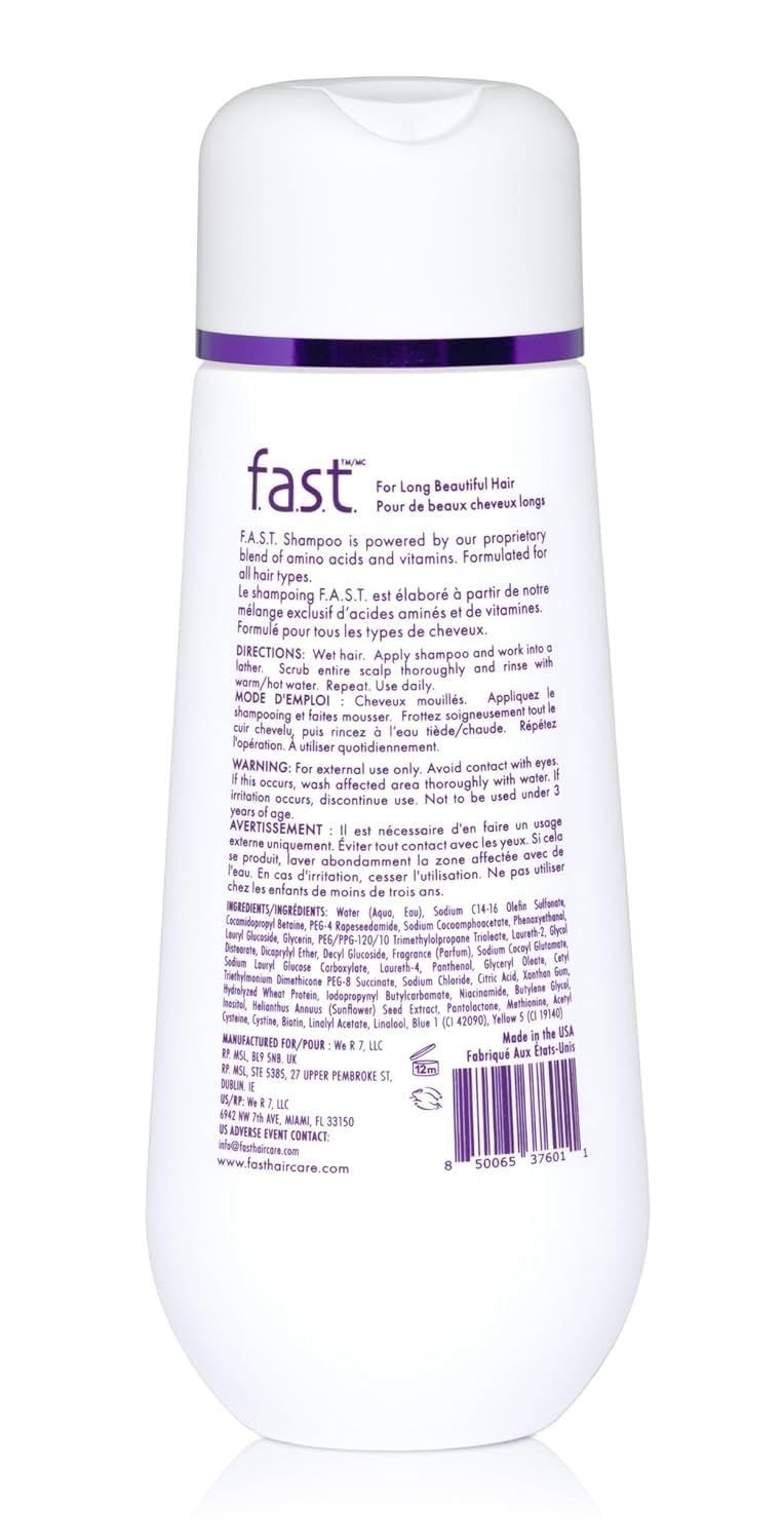 White Smoke Nisim F.A.S.T. Fortified Amino Scalp Therapy Shampoo & Conditioner 10 oz Duo