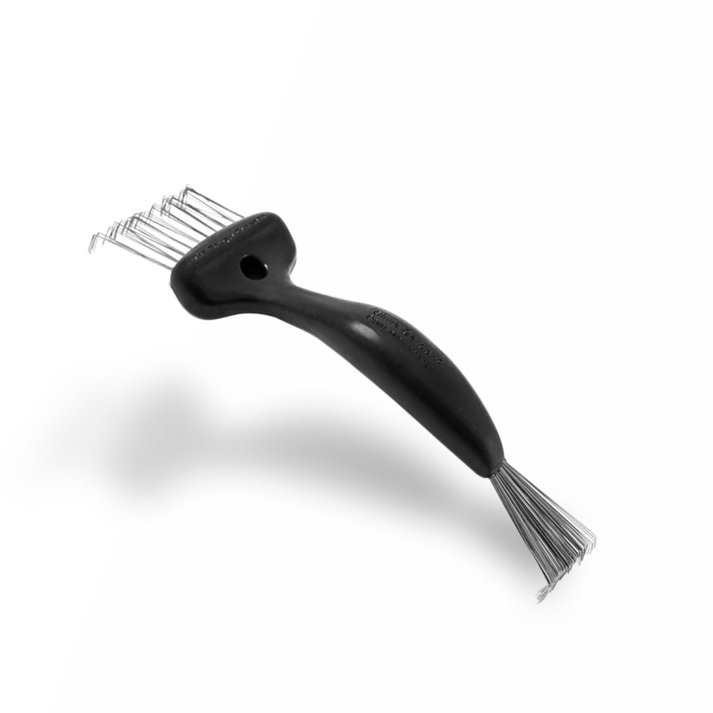 White Smoke Olivia Garden The Brush Cleaner - Hair Brush Cleaner Tool for all Brush Sizes and Models - Removes Build-Up - 2 Tools in 1 - Beauty Care Accessories - Black