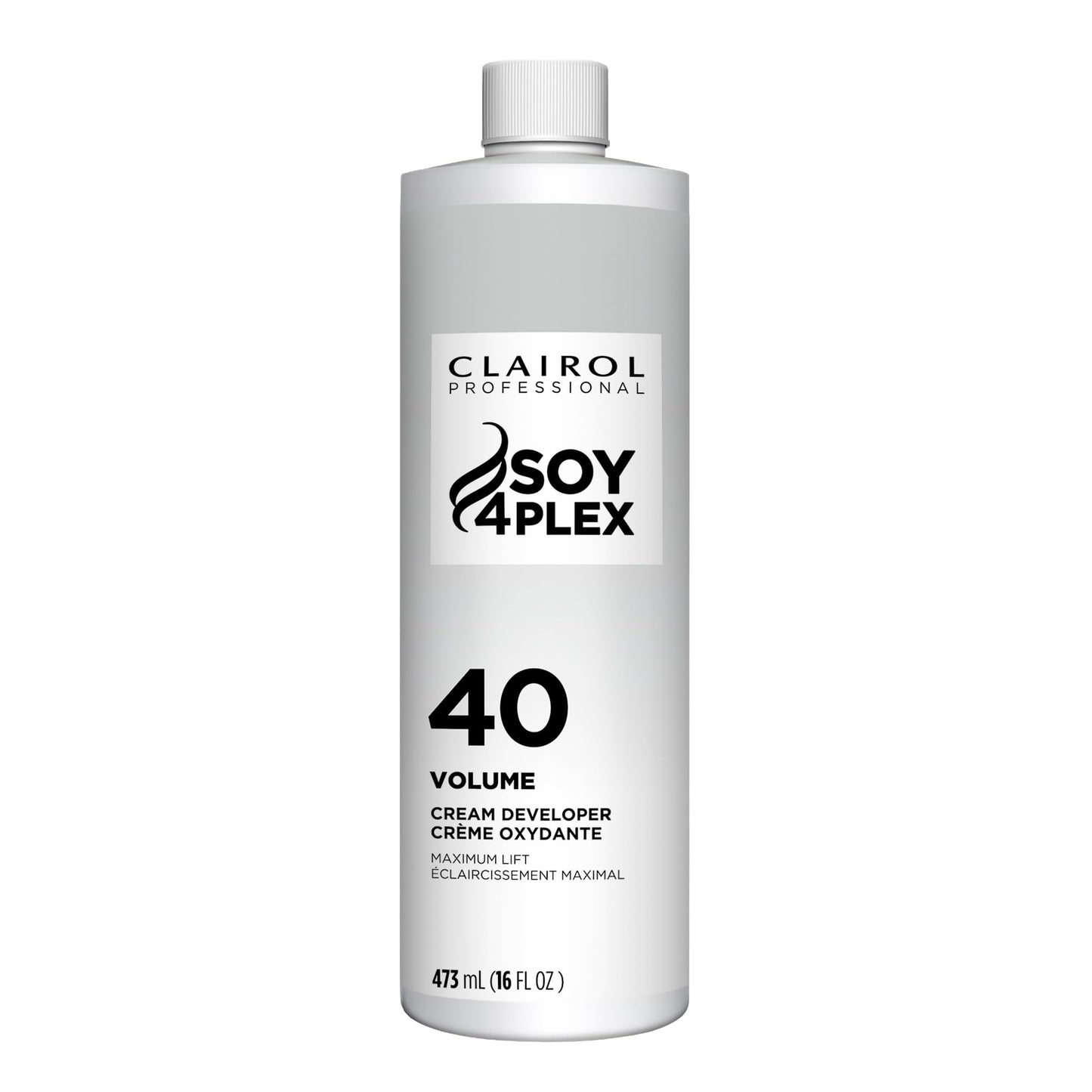 White Smoke Clairol Professional Crème Permanente 40 volume Hair Developer, 16 oz. - Packaging May Vary
