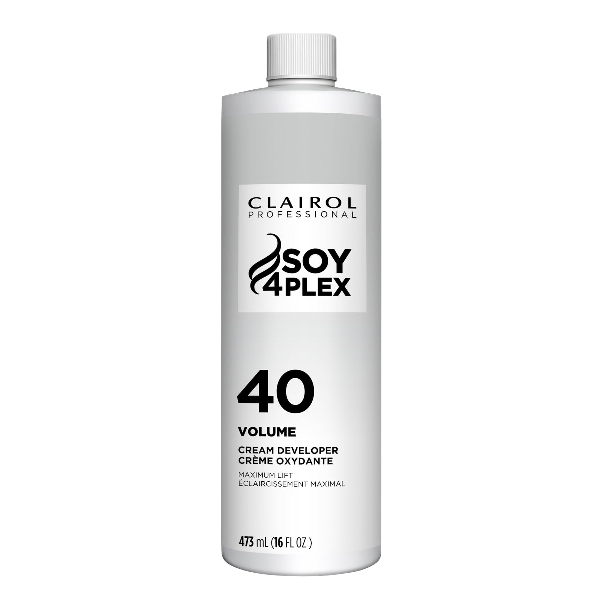 White Smoke Clairol Professional Crème Permanente 40 volume Hair Developer, 16 oz. - Packaging May Vary
