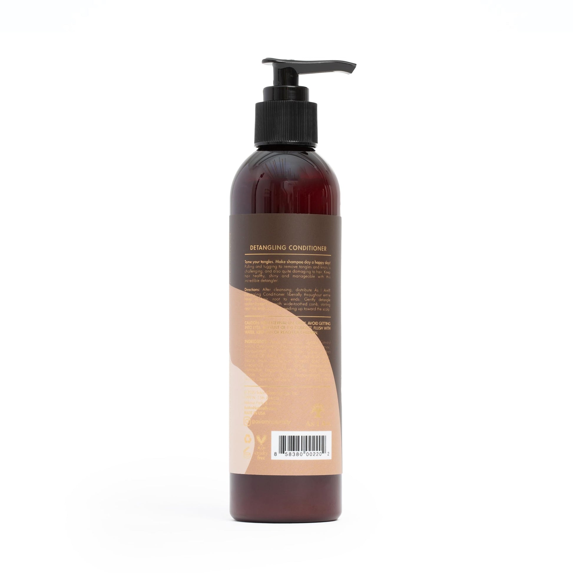 White Smoke As I Am Detangling Conditioner Leave-in Tangle Releaser 8 Ounce