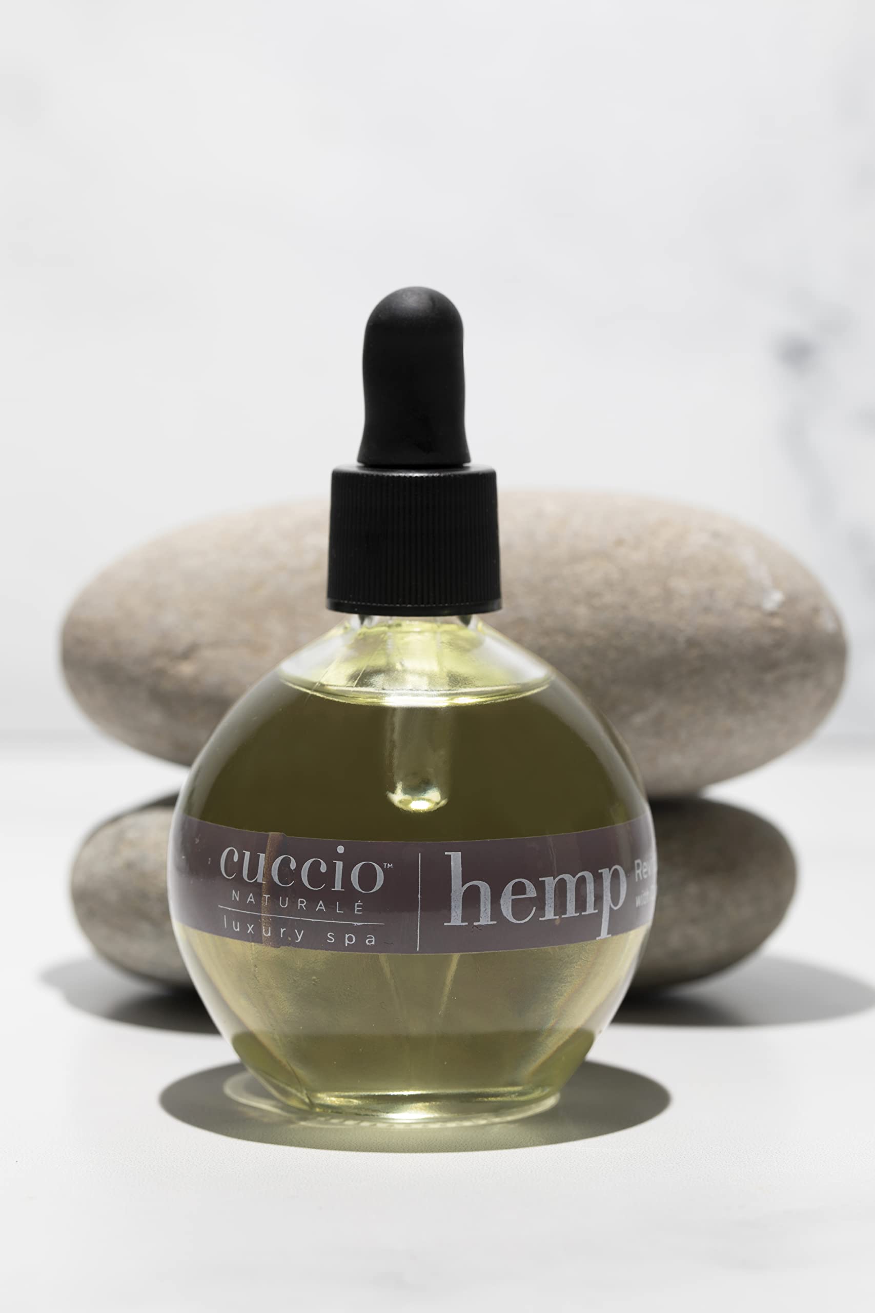 Lavender Cuccio Naturale Capuacu & Chia Revitalizing Cuticle Oil, Lightweight Fast-Absorbing Hydrating Nail & Cuticle Conditioner, Cold-Pressed Oils + Vitamin E, 2.30 Fl Oz