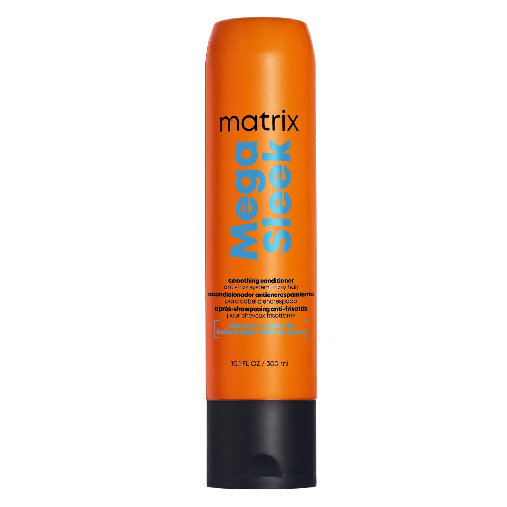 Dark Slate Gray Matrix Mega Sleek Anti-Frizz Conditioner - 96H Frizz Control, 12x Smoother Hair, and Lasting Hydration, 10.1 Fl Oz