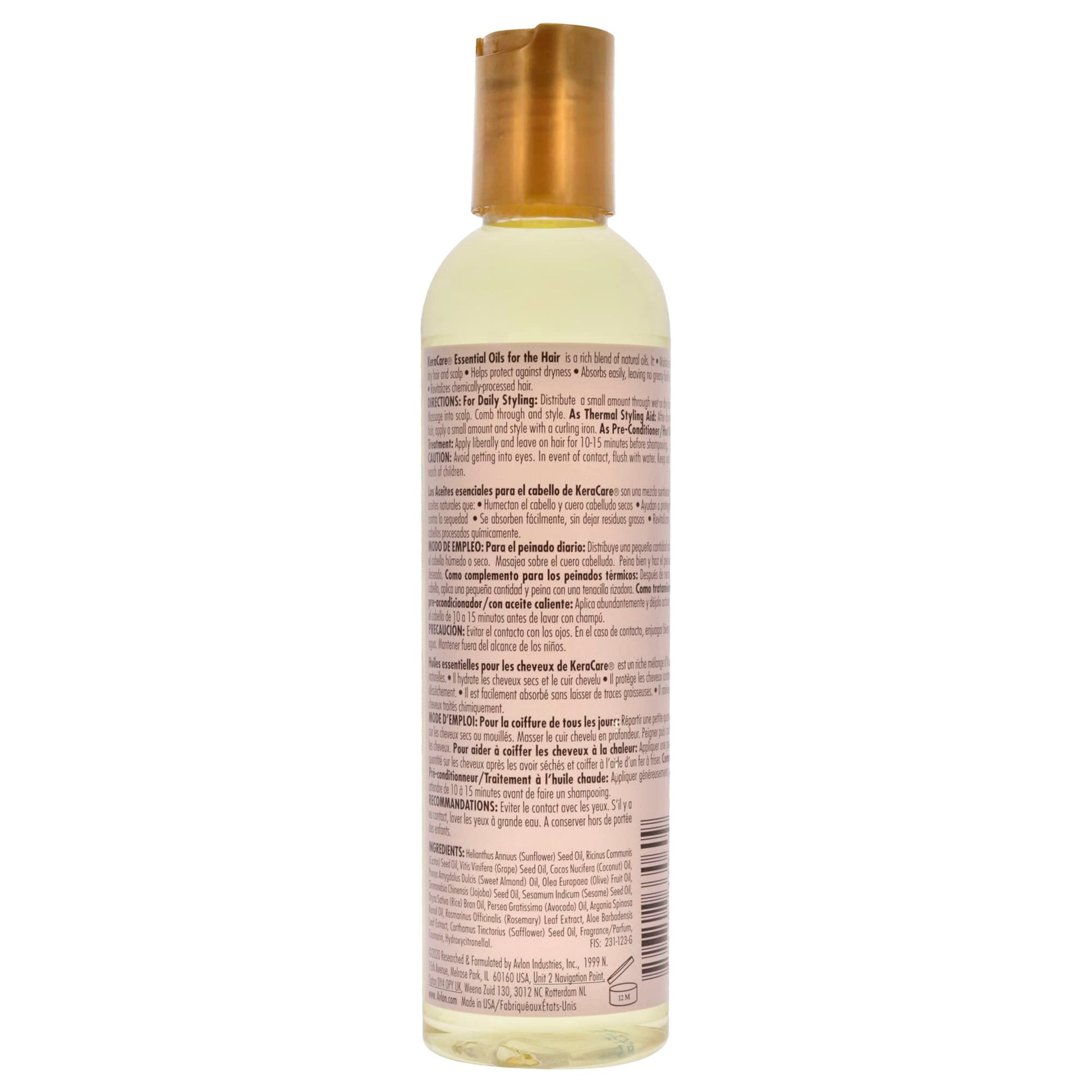 Tan AVLON Keracare Essential Oils,8 Ounce