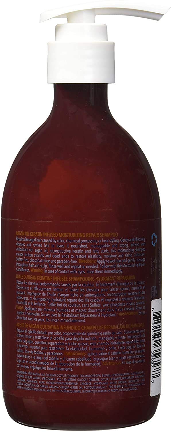 White Smoke Nywele Argan Moisturizing Repair, Shampoo And Conditioner 500ml