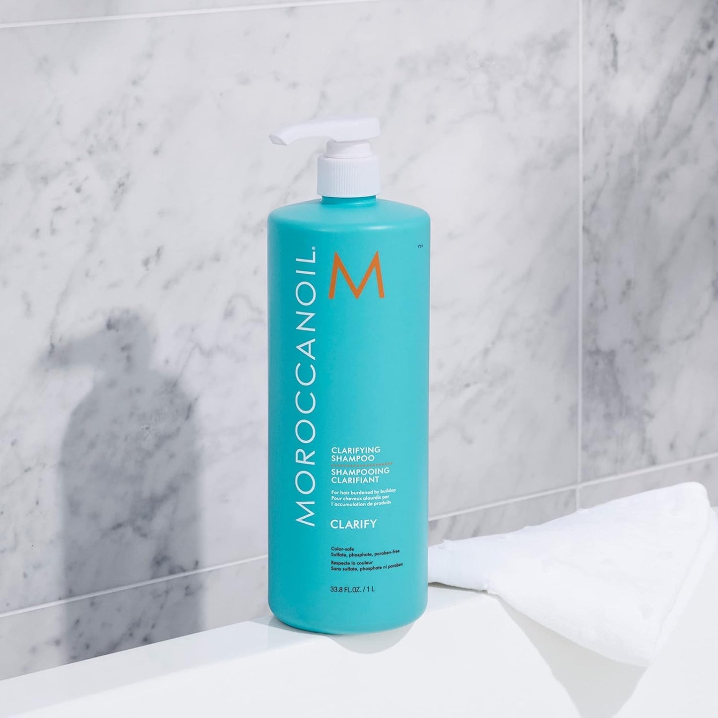 Light Gray Moroccanoil Clarifying Shampoo, 33.8 Fl Oz