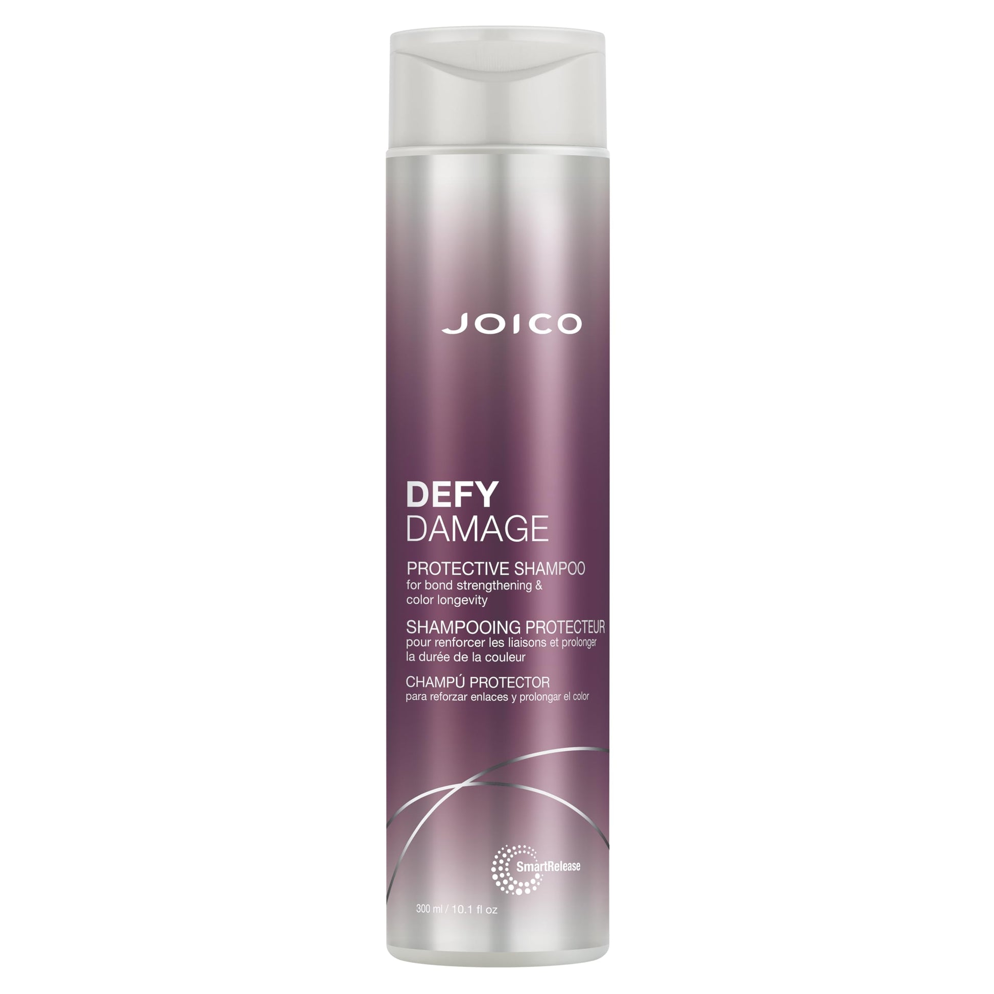 Dim Gray Joico Defy Damage Protective Shampoo | For Color-Treated Hair | Strengthen Bonds & Preserve Hair Color | With Moringa Seed Oil & Arginine | 10.1 Fl Oz