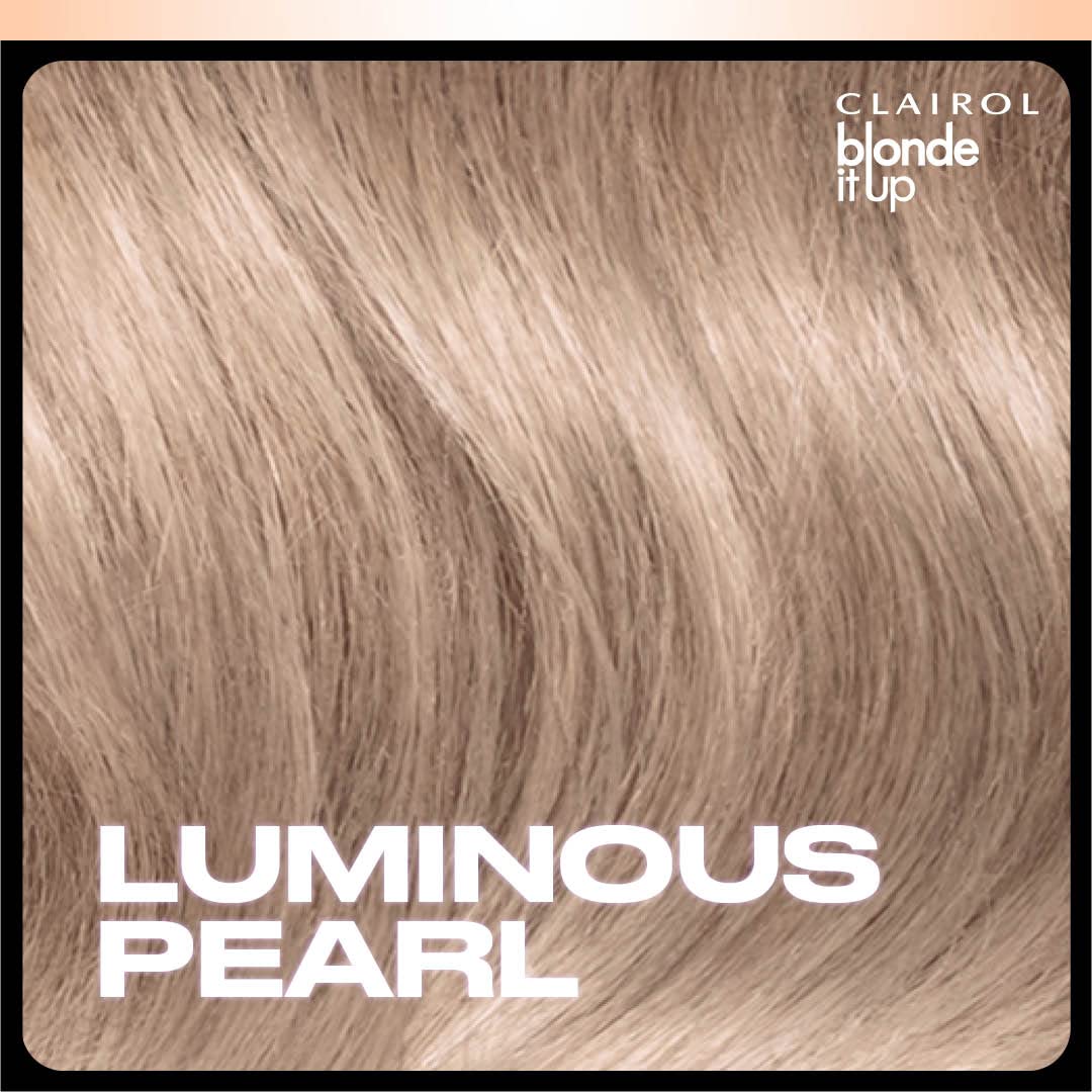 Rosy Brown Clairol Blonde It Up Crystal Glow Toners Demi-Permanent Hair Dye, Luminous Pearl Hair Color | Ammonia Free | Add Pearlescent Tones to Pre-Lightened Shades | Neutralizes Warmth | Pack of 1