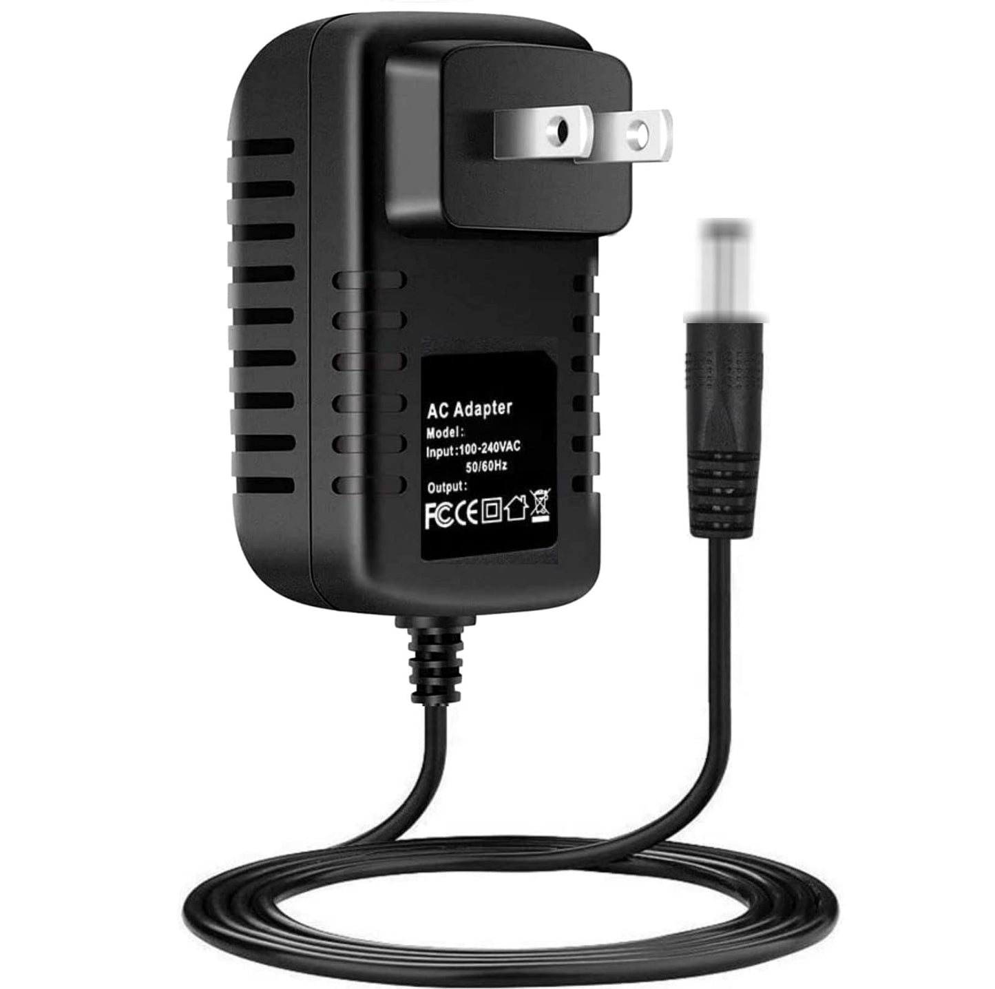 White Smoke LKPower AC/DC Adapter Compatible with Gelish Pro UV LED Light 5-45 LED Lamp Nail Gel Cure 2230