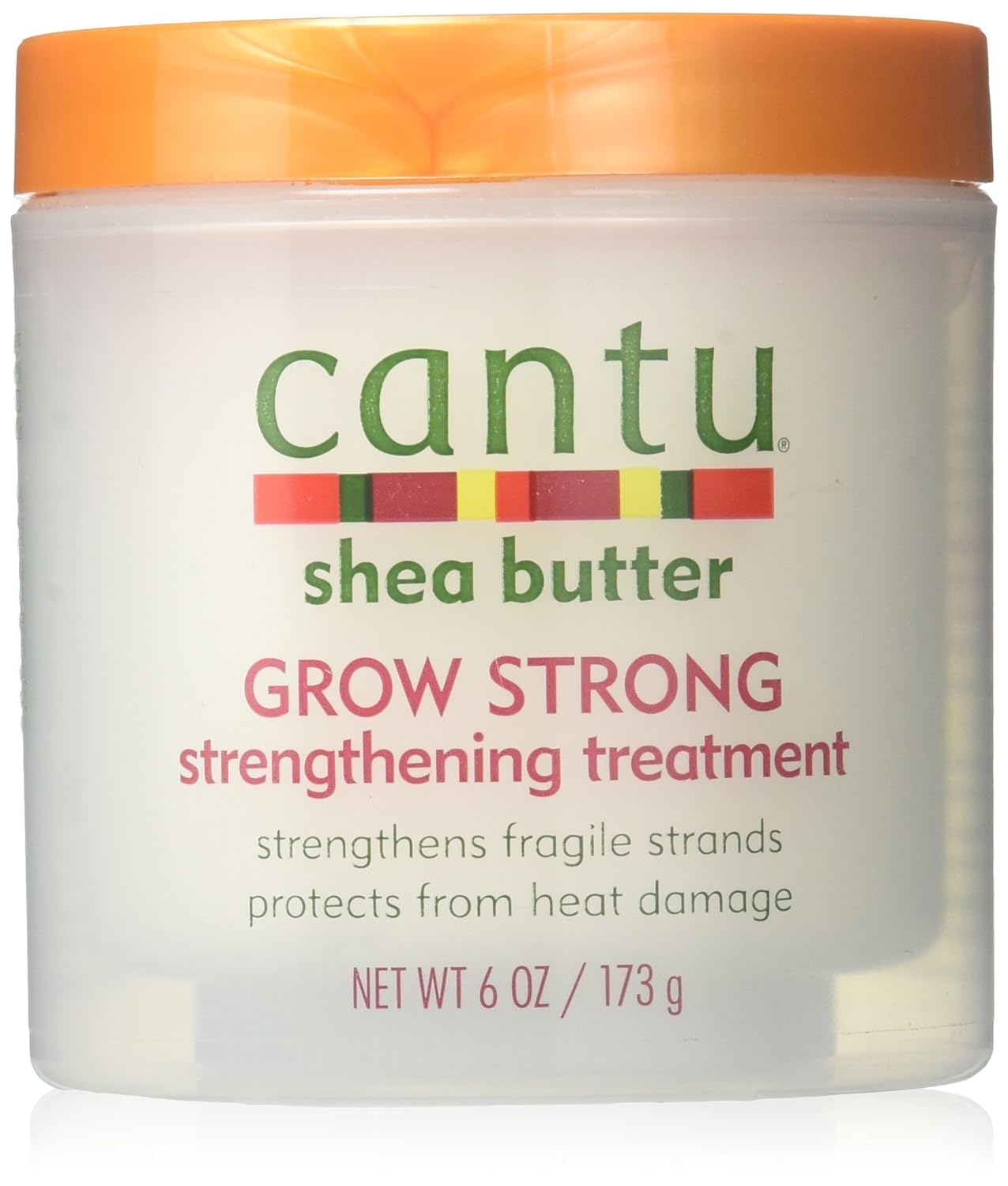 Light Gray Cantu Grow Strong Strengthening Treatment, 6.1 oz (Pack of 4)
