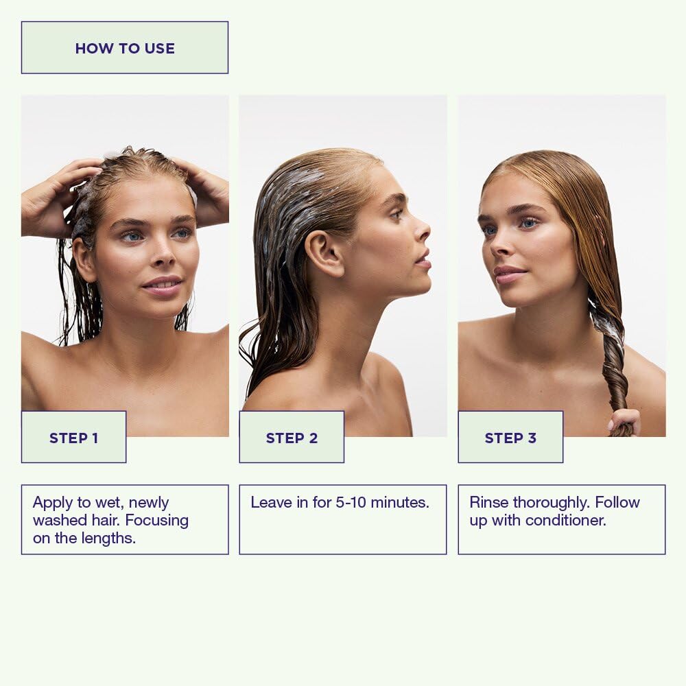 White Smoke Maria Nila True Soft, Moisturizing Hair Mask For Dry Brittle Hair, Argan Oil Remoisturises & Reduces Frizz, 100% Vegan & Sulfate/Paraben free, 8.5 Fl Oz