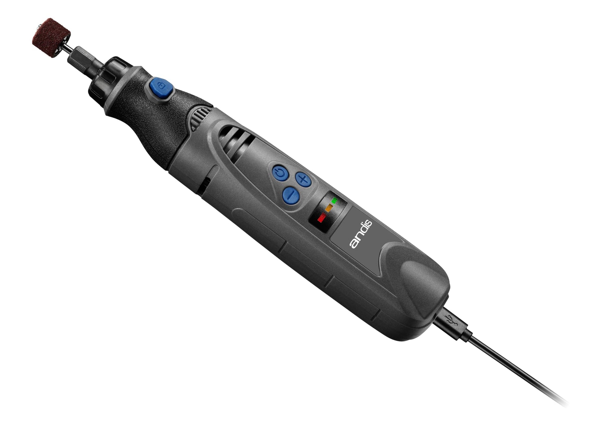 White Smoke Andis Cordless Nail Grinder