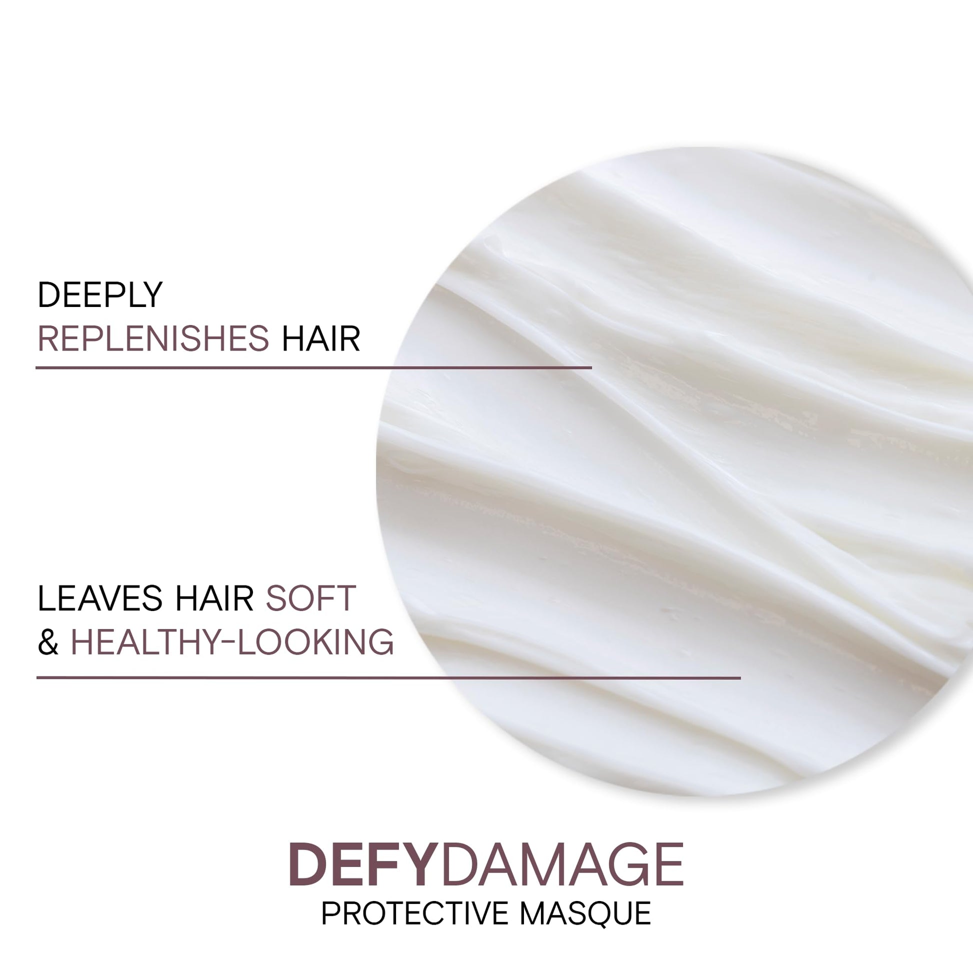 White Smoke Joico Defy Damage Protective Masque | For Color-Treated Hair | Strengthen Bonds & Preserve Hair Color | With Moringa Seed Oil & Arginine | 5.1 Fl Oz