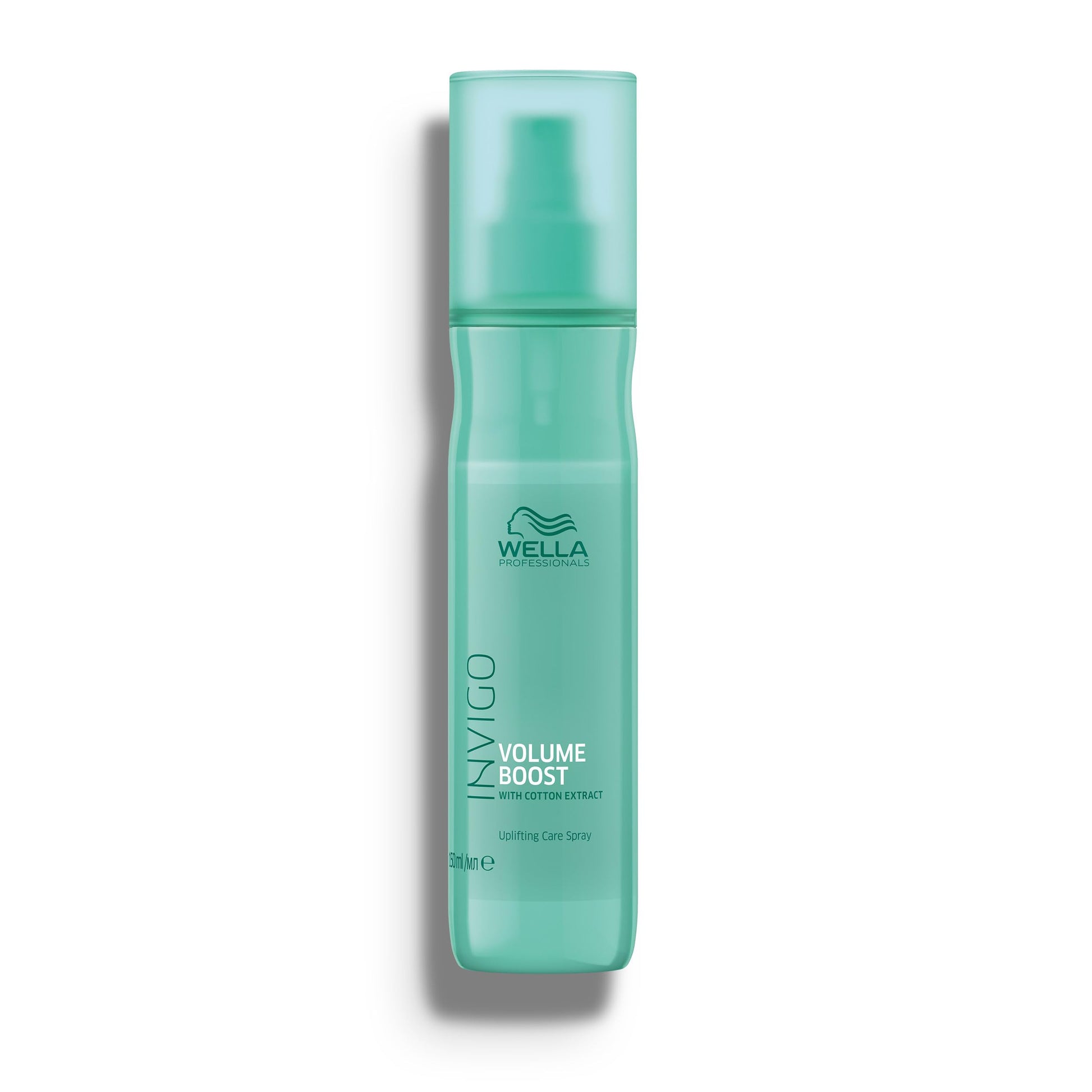 Medium Aquamarine Wella Professionals Invigo Volume Boost Uplifting Care Mist | Added Volume for Fine Hair | Lightweight Care, Shine, Fullness & Light Control | 5.07 Fl Oz