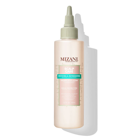 White Smoke Mizani Scalp Care Calming Scalp Lotion - Soothing Dandruff Treatment, Anti Flake, With Eucalpytus, Avocado Oil & Menthol, Silicone-Free, Paraben-Free