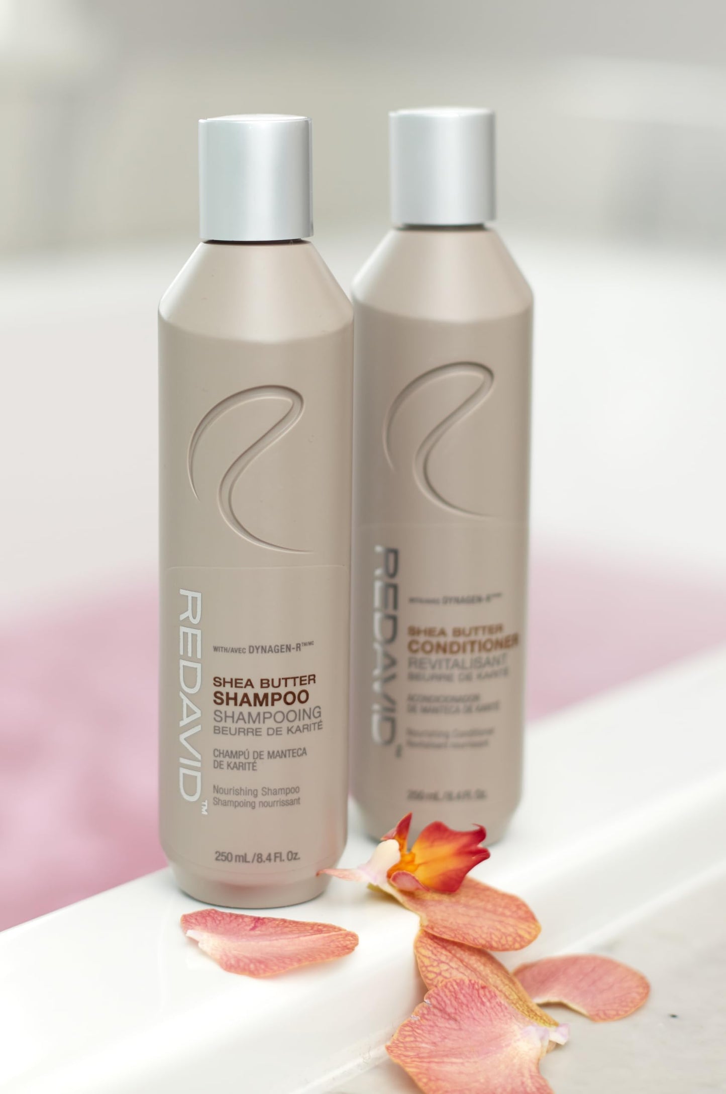 White Smoke Redavid Shea Butter Nourishing Shampoo for Normal to Dry, Damaged hair - with Shea Butter, Silk Amino Acids, Clinically Strengthens, Adds Moisture & Enhanced Shine - Color Safe (250ml)
