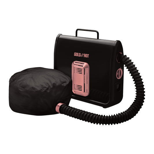 White Smoke GOLD N HOT Ionic Soft Bonnet Dryer