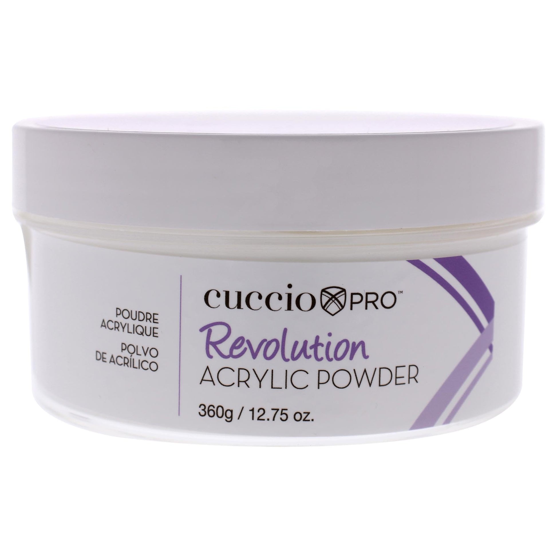 Gray Cuccio Pro Acrylic Powder - White 12.75 Oz