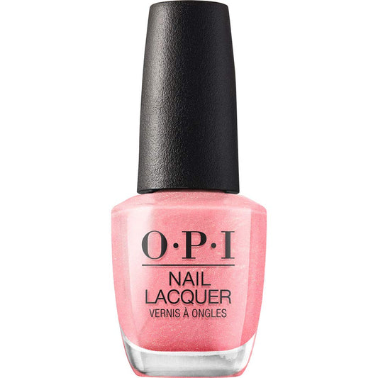 White Smoke OPI Nail Lacquer Princesses Rule! | Sheer Soft Pink Shimmer Chip Resistant Nail Polish | Vegan, Fast Drying, Streak Free